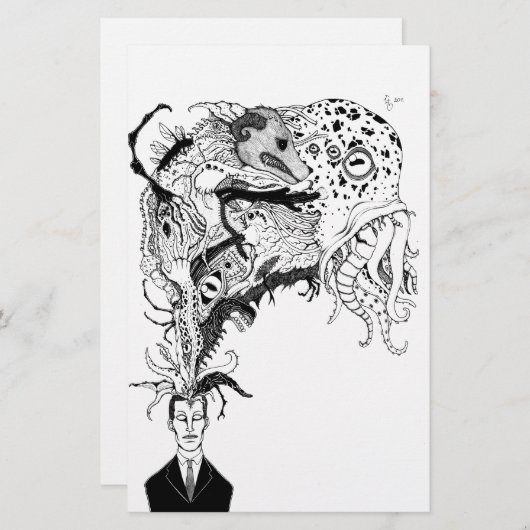 H.P. Lovecraft's monsters (Front/Back)