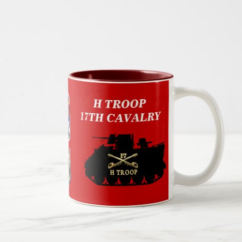 H Troop 17th Cavalry M113 ACAV Track Mug
