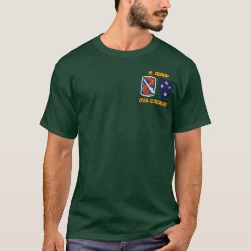 H Troop 17th Cavalry VSR M113 ACAV Shirt