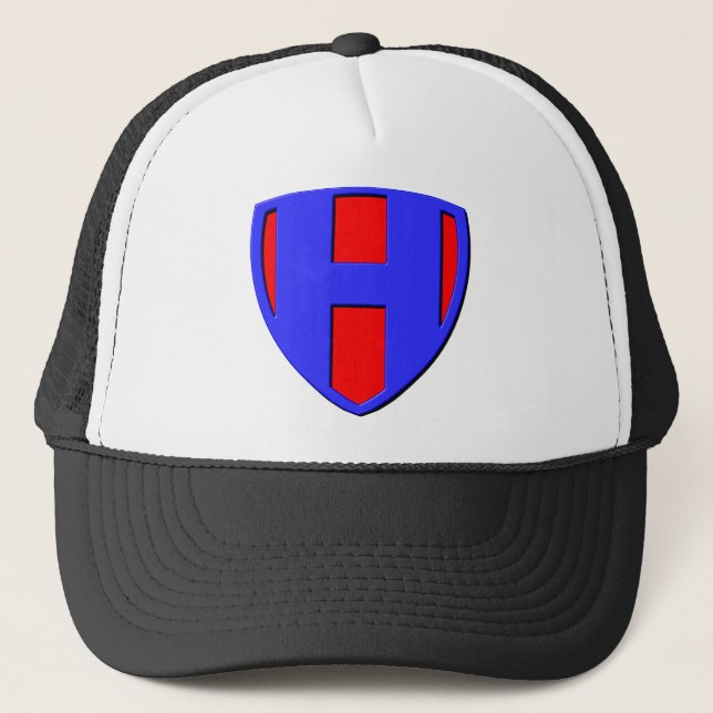 H TRUCKER HAT (Front)