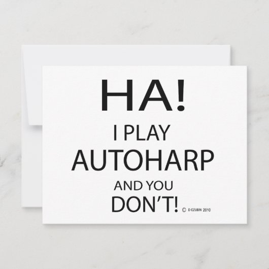 Ha Autoharp (Front)