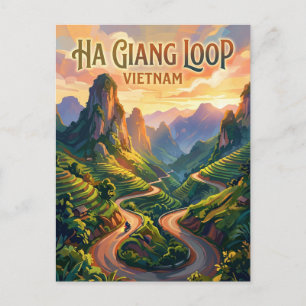 Ha Giang Loop Vietnam Postcard