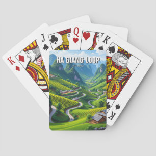 Ha Giang Loop Vietnam Travel Poker Cards