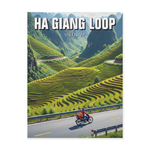 Ha Giang Loop Vietnam Travel Postcard