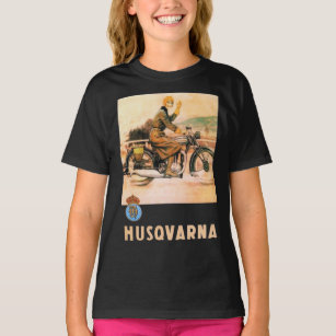 Tee shirt husqvarna hotsell moto