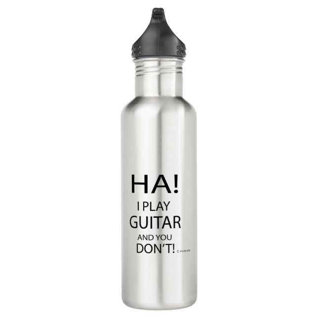 Ha Guitar Stainless Steel Water Bottle (Right)