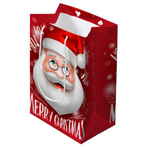 Ha Ha Merry Christmas Medium Gift Bag