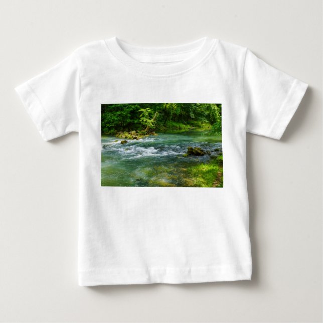 Ha Ha Tonka Rapids Baby T-Shirt (Front)