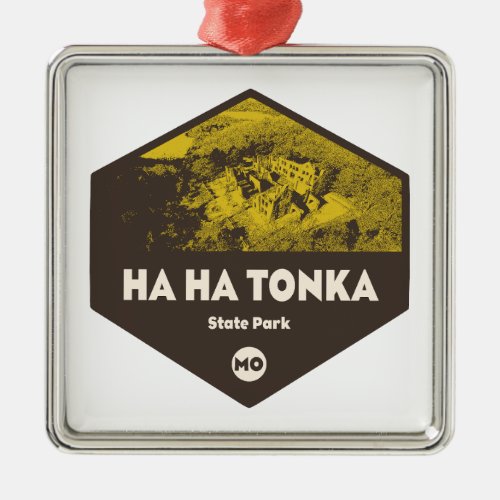 Ha Ha Tonka State Park Missouri Metal Ornament