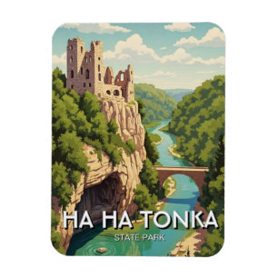 Ha Ha Tonka State Park Missouri Travel Magnet