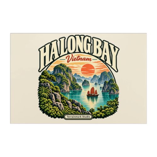 Ha Long Bay Acrylic Print