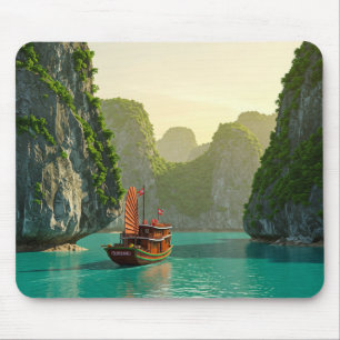 Ha Long Bay Vietnam Travel Mouse Pad