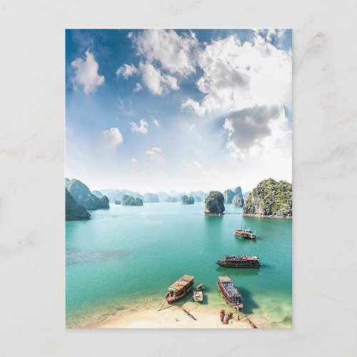 Ha Long Vietnam Bay Postcard