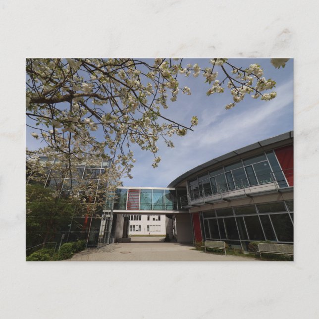 HAAGER REALSCHULE TRANSITION TO NEW CONSTRUCTION POSTCARD (Front)