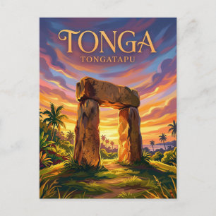 Ha'amonga 'a Maui Tonga Postcard