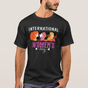 Haapy International Women s Day 2023 Embrace Equit T-Shirt
