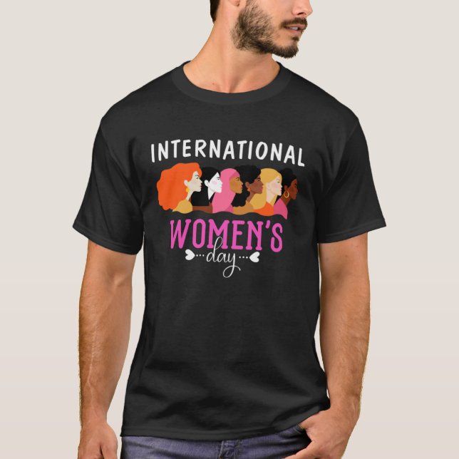 Haapy International Women s Day 2023 Embrace Equit T-Shirt (Front)