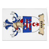 Haas Family Crest (Front Horizontal)