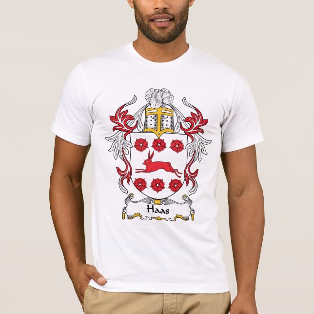 Haas Family Crest T-Shirt (Front)