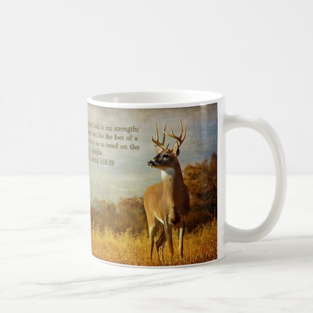 Habakkuk 3:18 Inspirational Coffee Mug (Right)