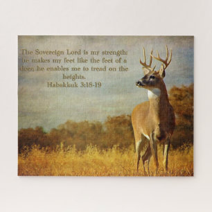 Habakkuk 3:18 Inspirational Jigsaw Puzzle