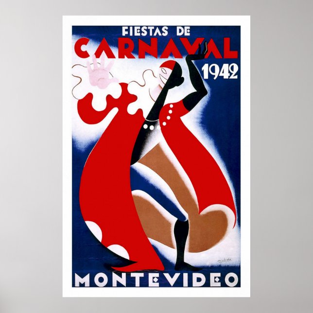 Habana Carnaval Havana Carnival 1942 Poster (Front)