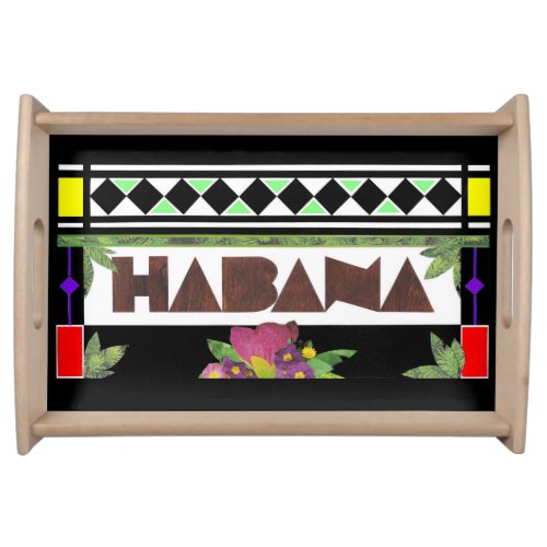 HABANA Stained Glass Impression Serving Tray