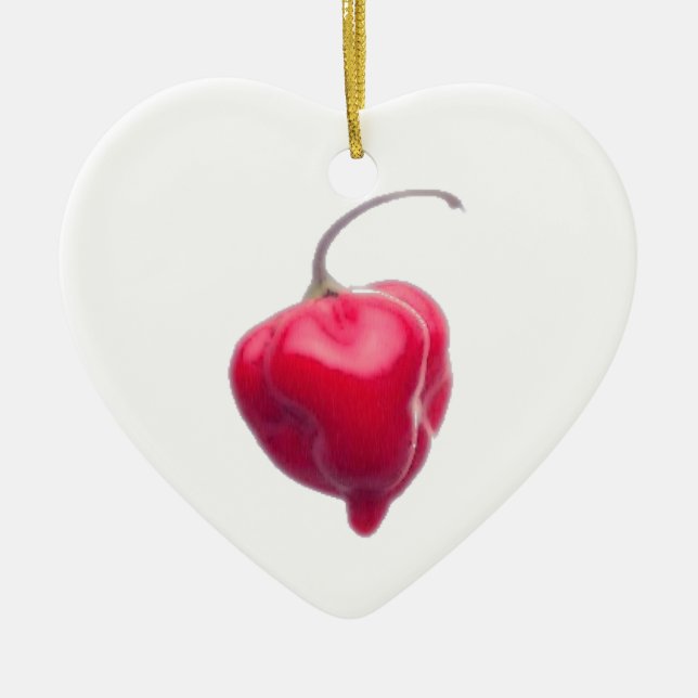 habanero ceramic ornament (Front)