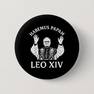 Habemus Papam Leo Xiv New Pope Catholic Church Ele Button