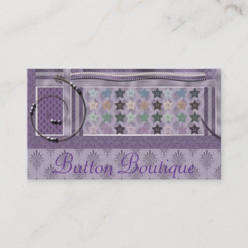 Haberdashery Business Card