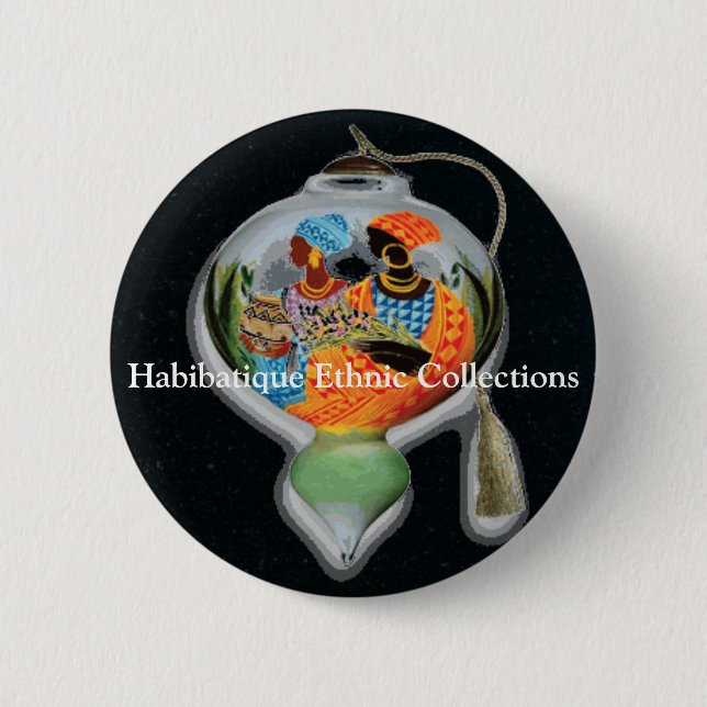 Habibatique Ethnic Collections... Button (Front)