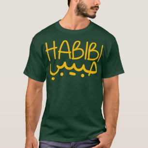 HABIBI Arabic Saying Funny Cute Graphic T-Shirt