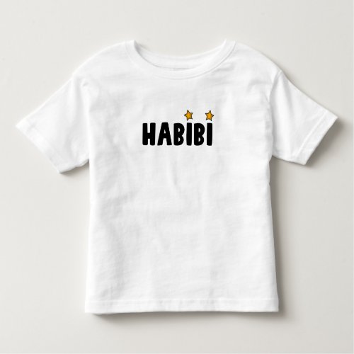 Habibi  toddler t_shirt