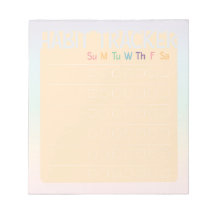 Habit Tracker (Orange Pastel Rainbow)