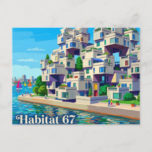 Habitat 67 Canada Postcard