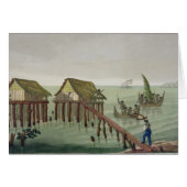 Habitations of the Papu Tribe, Rawak, plate 22 fro (Front Horizontal)