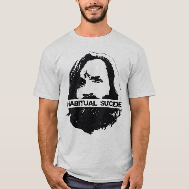 Habitual Suicide Anarchy T-Shirt (Front)