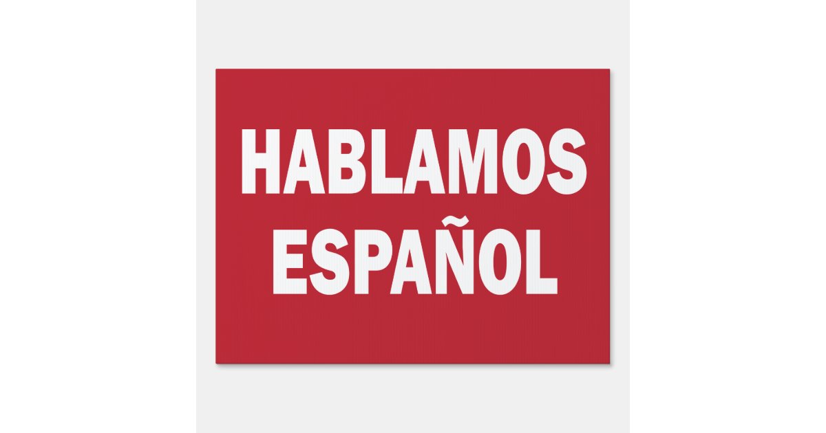 hablamos espanol