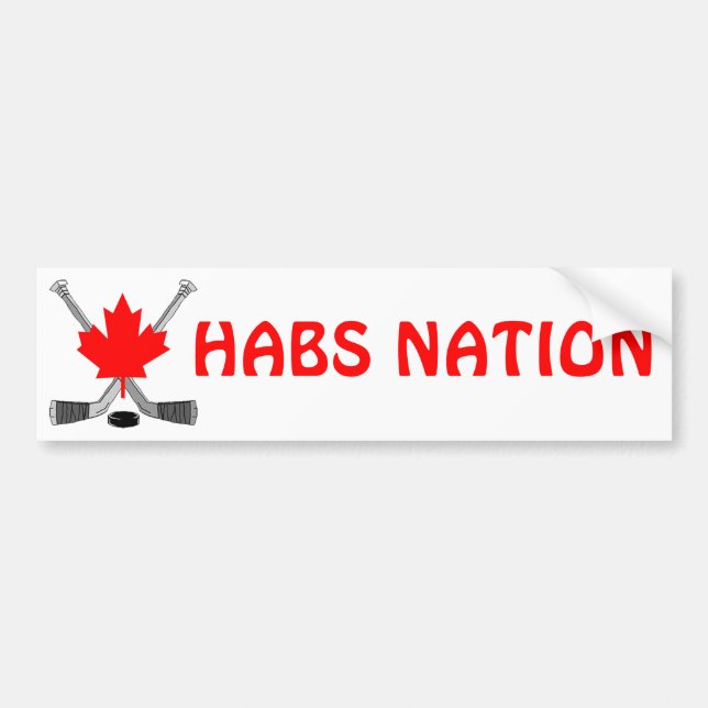 HABS NATION BUMPER STICKER (Front)