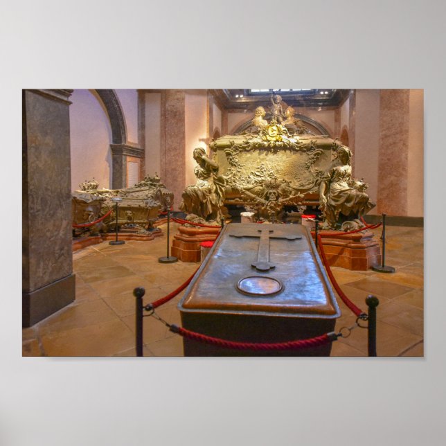 Habsburg Imperial Crypt, Vienna, Austria  Poster (Front)