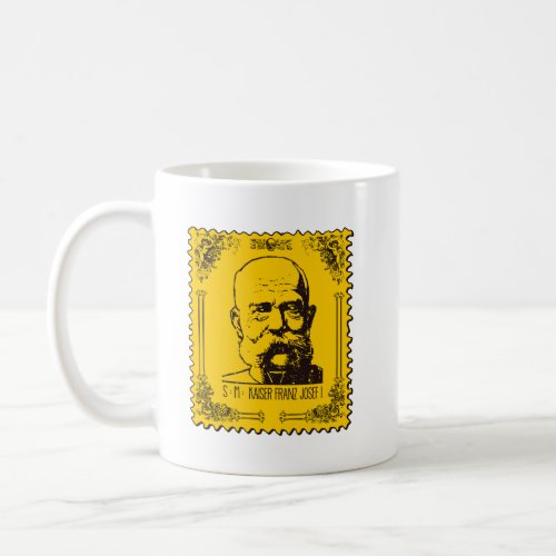 Habsburg Kaiser Franz Joseph Austria Vintage Coffee Mug