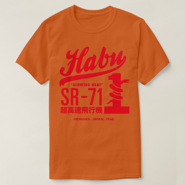Habu SR71  T-Shirt (Design Front)