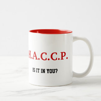 HACCP MUG RED