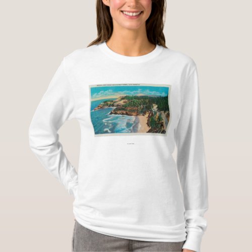 Hacenta Head Lighthouse and Cape PerpetuaCoast T_Shirt