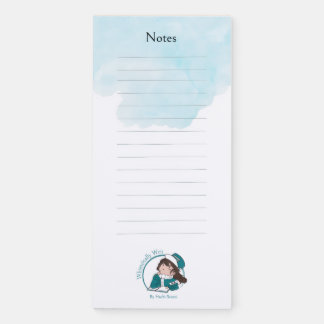 Hachi-Sensei Magnetic Notes Logo Notepad