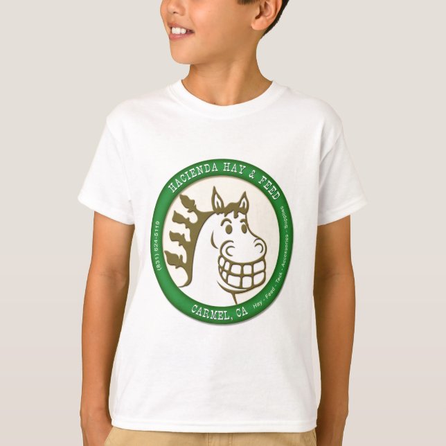 Hacienda Hay & Feed Logo T-Shirt (Front)