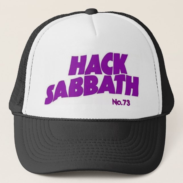 HACK SABBATH Trucker Hat (Front)