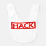 Hack Stamp Baby Bib