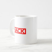 Hack Stamp Coffee Mug (Front Left)