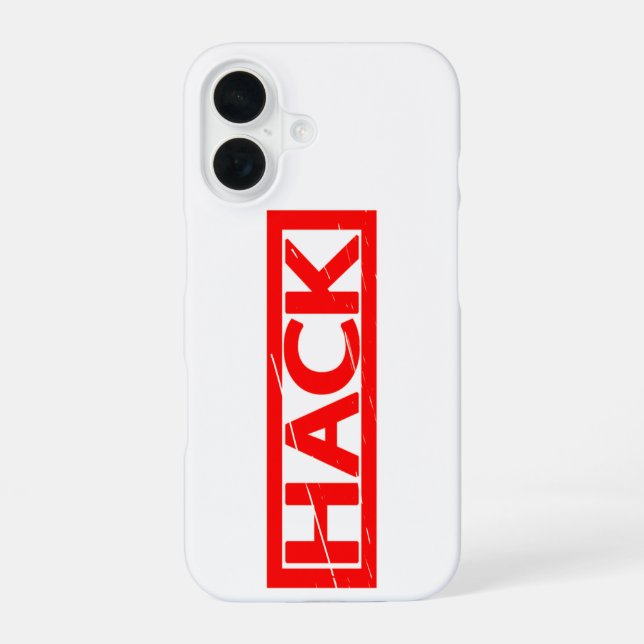 Hack Stamp Iphone Case (Back)
